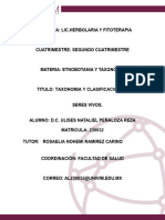 Taxonomia y Clasificacion de Los Seres Vivos