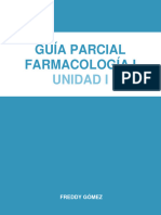 Guía Parcial Farmacología I - Unidad I