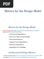 Module 4-Metric For Design Model