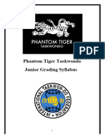 Phantom Tiger Junior Syllabus 2018