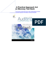 Auditing A Practical Approach 3rd Edition Moroney Test Bank