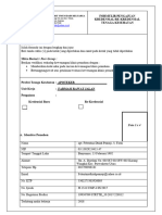 Data Pemohon Kredensial