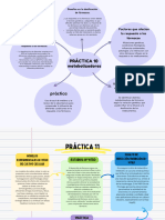 Gráfico Mapa Mental Orgánico Lila