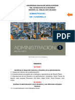 ADMINISTRACION I (1er. Cuadernillo 2023)