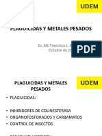 Plaguicidas y Metales Pesados