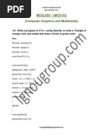 MCSL-054 (II) Solved Assignment