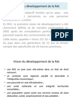 Vision Du Développement de La RDC
