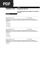 Lubrizol 1038 - Auto Gear Oil - Tds