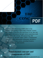 Edp Concepts and Types of Data