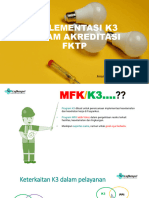 Implemtasi K3 Dalam Akreditasi FKTP