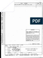 Double Bottom in Engine Room