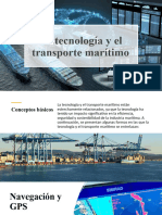 La Tecnología y El Transporte Marítimo