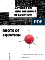 Chapter 2 Roots of Equation