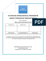 Sop Aksesterhadap Rekam Medis