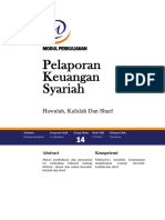 Modul PKS Pertemuan 14 - Hawalah, Kafalah, Dan Sharf.