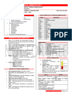 Midterm Topics Hema 1 Lec