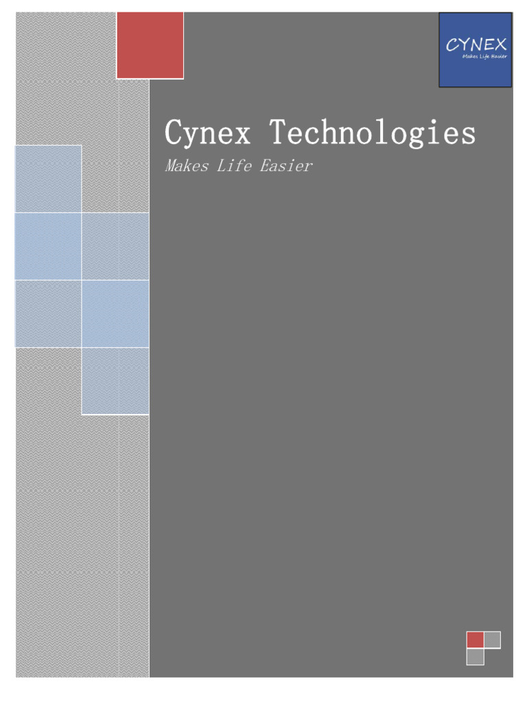 Cynex Technologies: Innovative ICT Solutions | PDF | World Wide Web ...