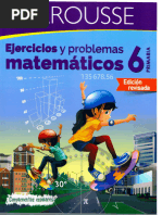 3°larousse Ejercicios y Problemas Matemáticos | PDF