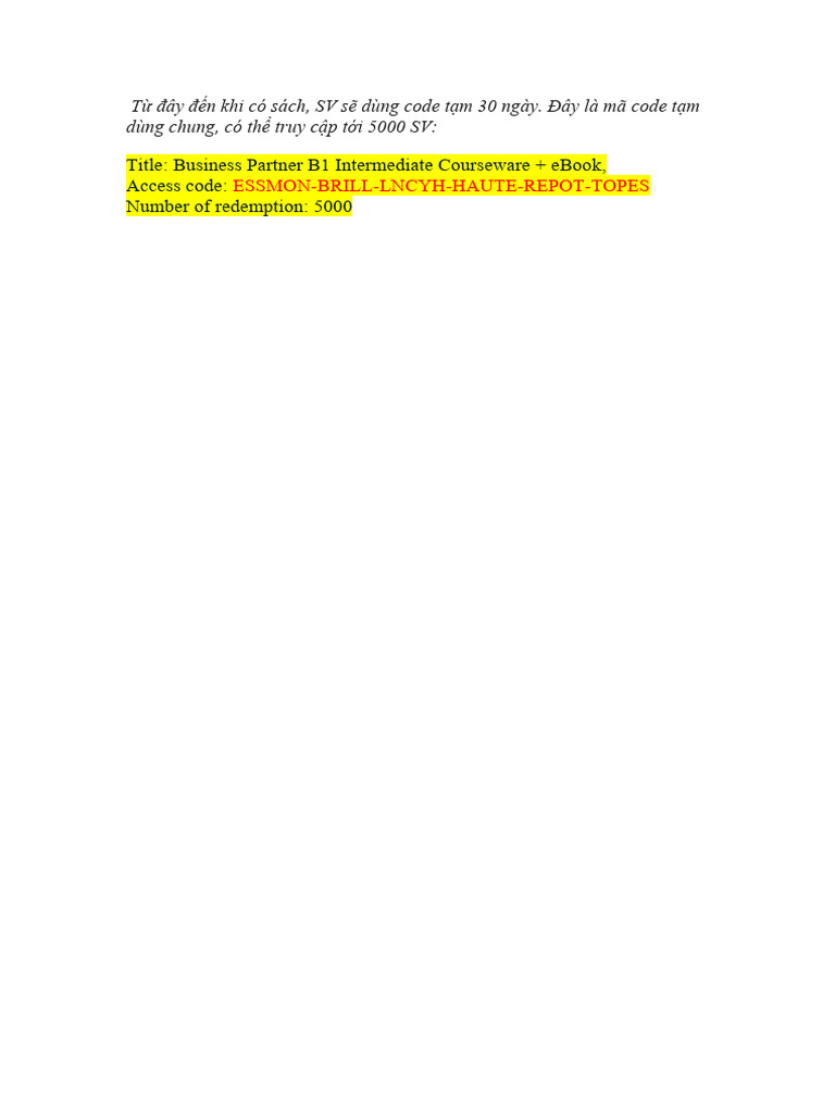 Code - Business Partner b1 | PDF