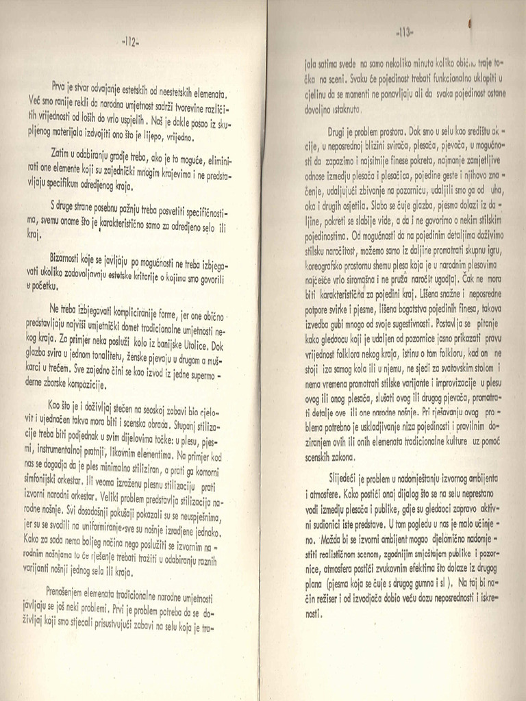 Folklor I Scena - Ivan Ivančan | PDF