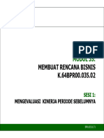 BPR.035.S1 Mengevaluasi Kinerja Sebelumnya