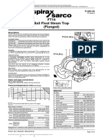 FT14 Ball Float Steam Trap (Flanged) : Description FT14-C (R-L)
