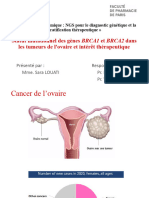 Analyse Du Statut Mutationnel Des Gènes BRCA1 Et