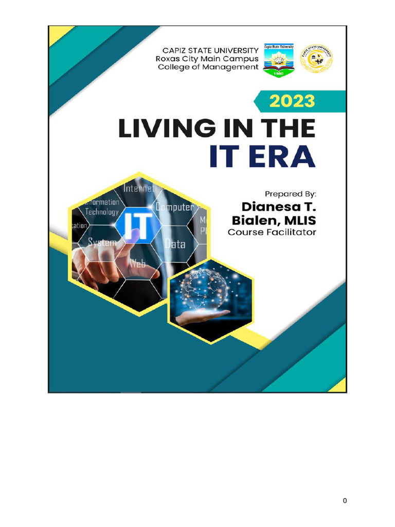 2 Module 1 9 Living in The IT Era | PDF | World Wide Web | Internet & Web