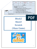 ICT G6 B2 W2 Sheet3 Maze Game