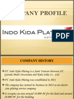 Comprof PT. Indo Kida Plating