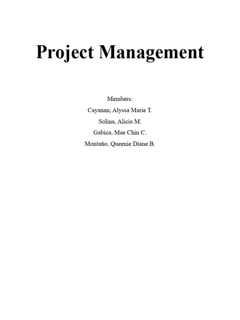 Project Management University 22 PDF Textbook
