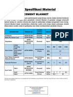 DSM - Cement Blanket