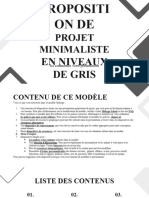 Minimalist Grayscale Project Proposal XL by Slidesgo