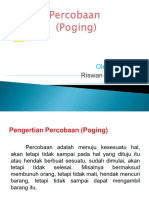 Percobaan Poging