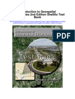 Introduction To Geospatial Technologies 2nd Edition Shellito Test Bank