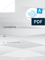 Lavadora: Instrucciones de Uso y Montaje