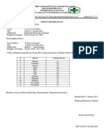 Bahan Pasien Rawat Inap Puskesmas 2021 ......