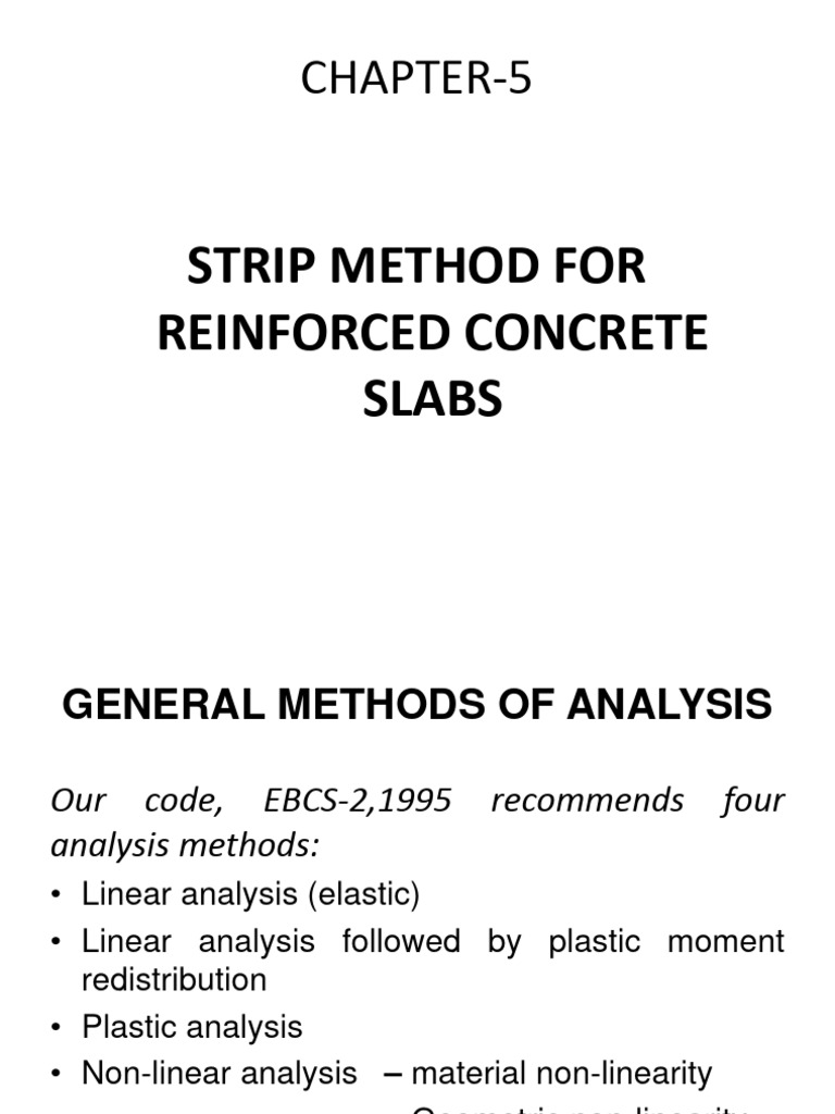 Hillerborg's Strip Method for Slabs | PDF | Plasticity (Physics ...