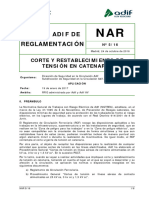 NAR 5 - 16 Corte y Restablecimiento de Tensión PDF