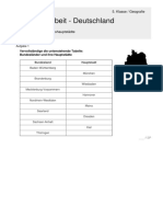 Deutscland Regione Und Hauptstatte