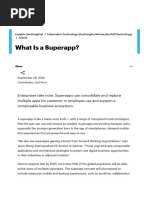 What Is A Superapp?