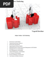 Download Business to Business Marketing -Ppt by Satish Biradar SN68352181 doc pdf