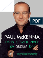 PAUL McKENNA - Zmente Svoj Život Za Sedem Dní