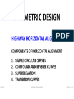 03 Horizontal Alignment - Circular Curves