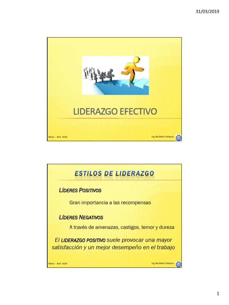 Estrategias de Liderazgo Efectivo | PDF | Liderazgo