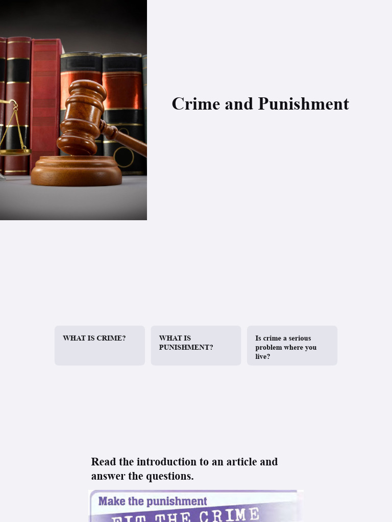Crime and Punishment PDF