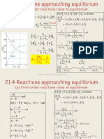 (A) First-Order Reactions Close To Equilibrium: Da Ka K B DT K Ke A A K K