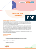 Debattre Avec Petits Enseignant