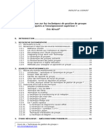 Techniques de Gestion de Groupe Exemples