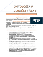 Deontología y Legislación Tema 1 PDF